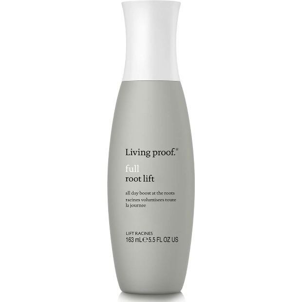 Living Proof Full Root Lift hair styling product in 163ml bottle, showcasing the packaging and product label.