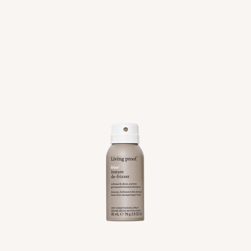 Living Proof No Frizz Instant De-Frizzer hair styling product in 2.8oz bottle, helps control frizz and smooth hair.