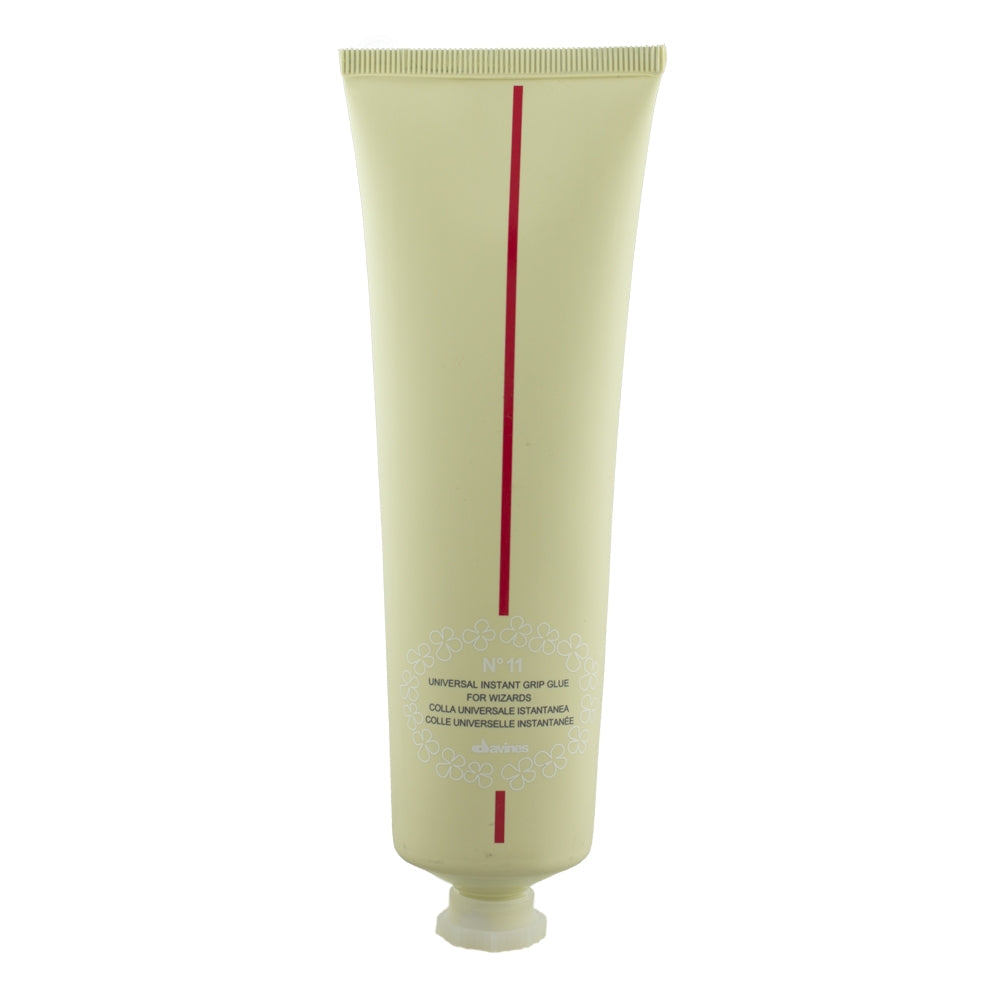 Davines No 11 Universal Instant Grip Glue for Wizards hair styling product in 5.07 oz container, ideal for strong hold and styling.