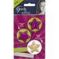 Goody Softies Velcro Barrette Star 2-pack, hair styling accessory, pastel colors, secure hold, ideal for styling and updos.