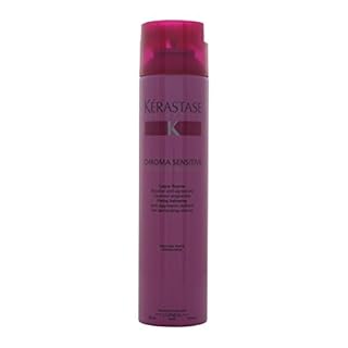 Kérastase Reflection Chroma Sensitive Laque Fixante hair mist in 300ml bottle, enhances and styles hair with a lightweight spray