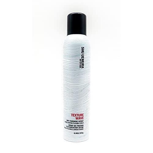 L'Oreal Shu Uemura Texture Wave Long Lasting Workable Hair Spray in 8.5 oz bottle, a versatile styling product for textured hair.