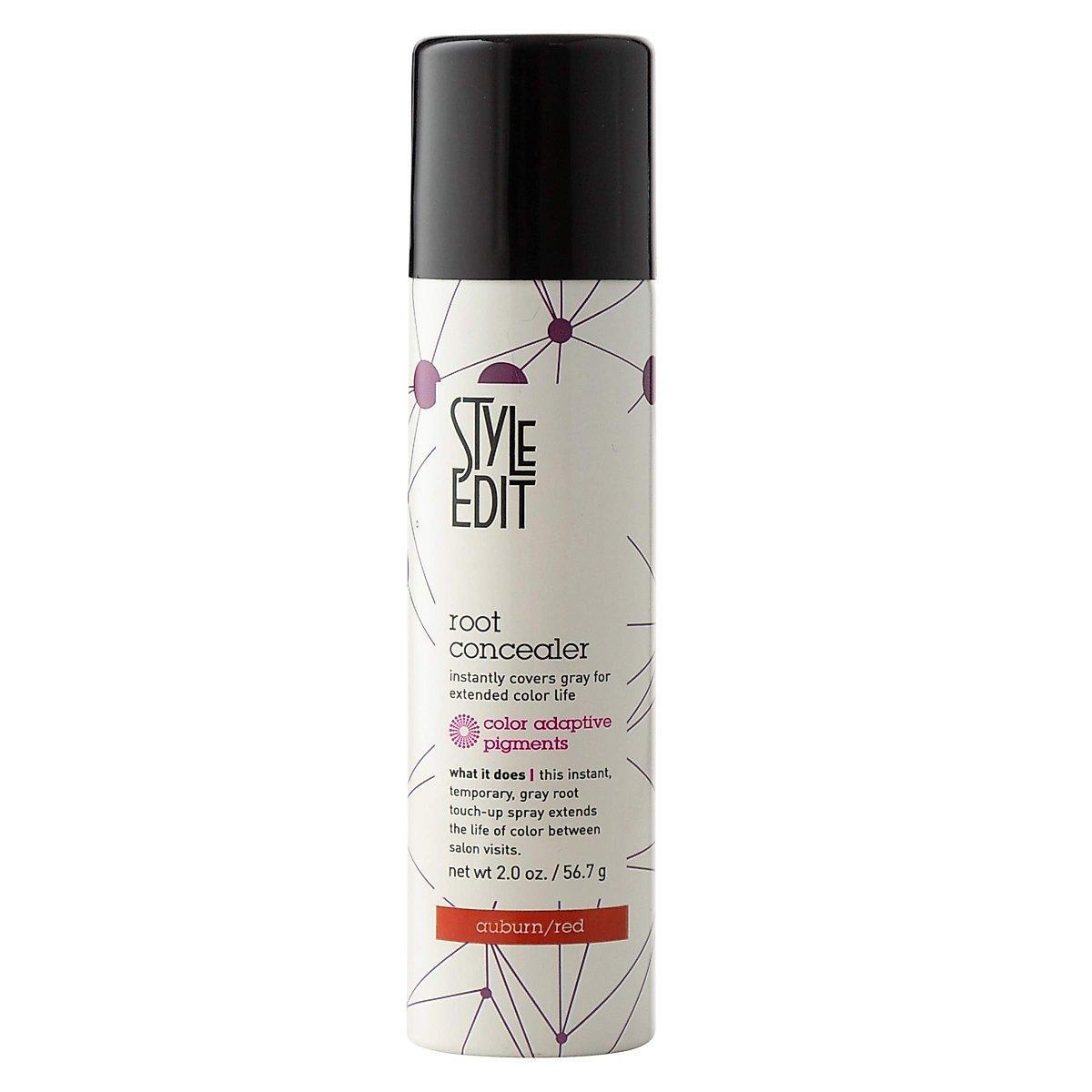 Pasteur Pharmacy Style Edit Root Concealer in Auburn/Red, 2 oz, for quick hair root coverage and color touch-ups.