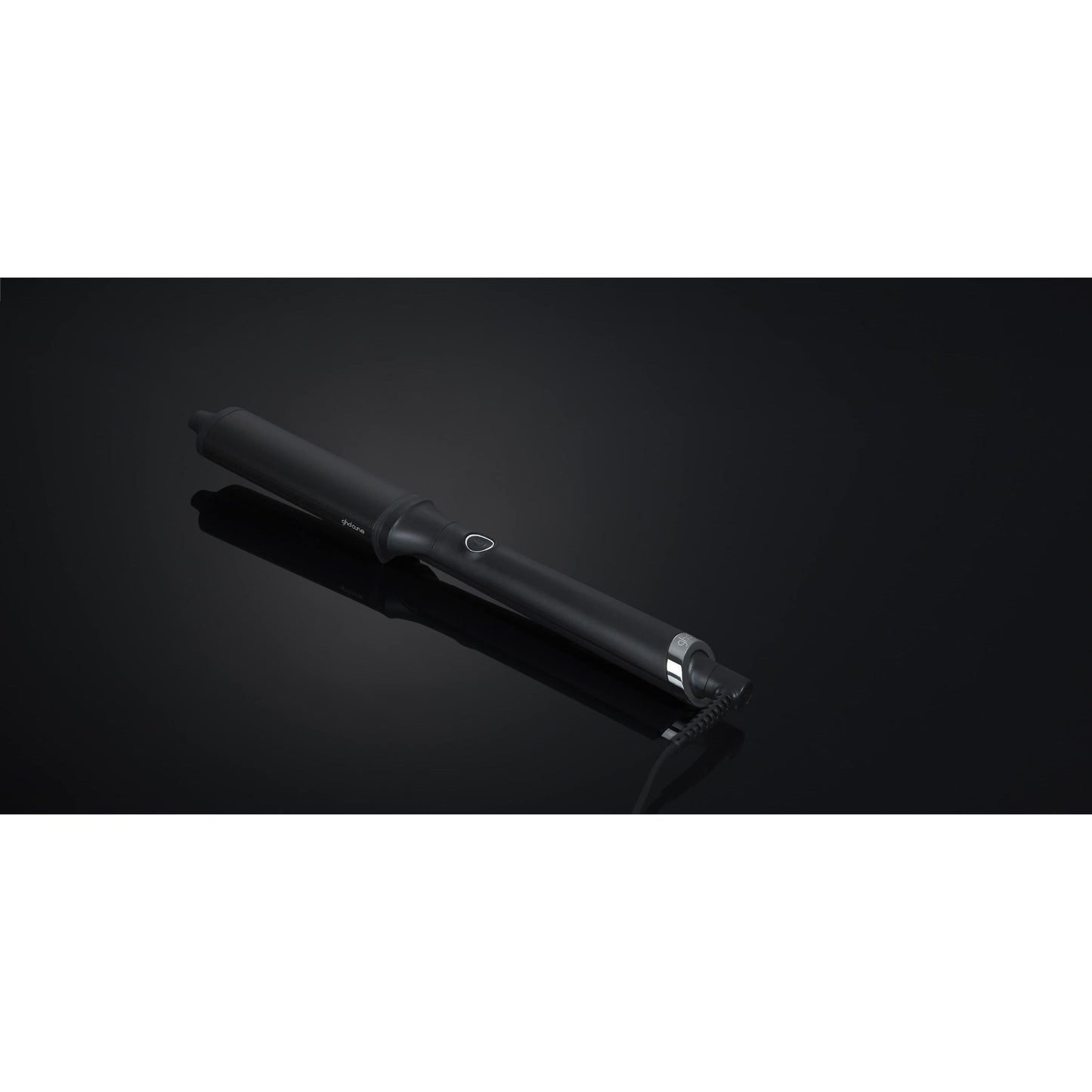 GHD Curve Classic Wave Wand in black, a hair styling tool with a sleek design for creating beachy waves, model COWA11.