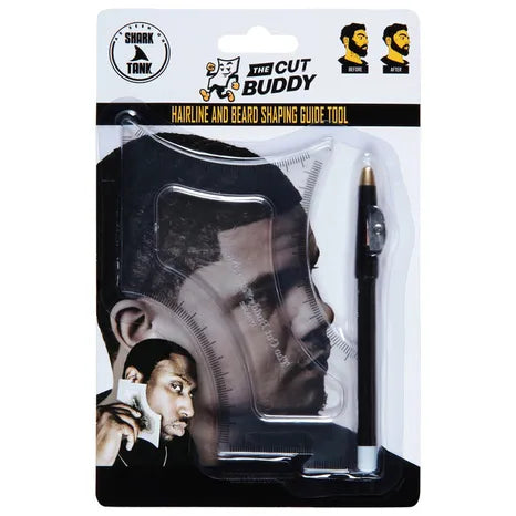 Pasteur Pharmacy The Cut Buddy hairline and beard shaping guide tool for precise styling and grooming.