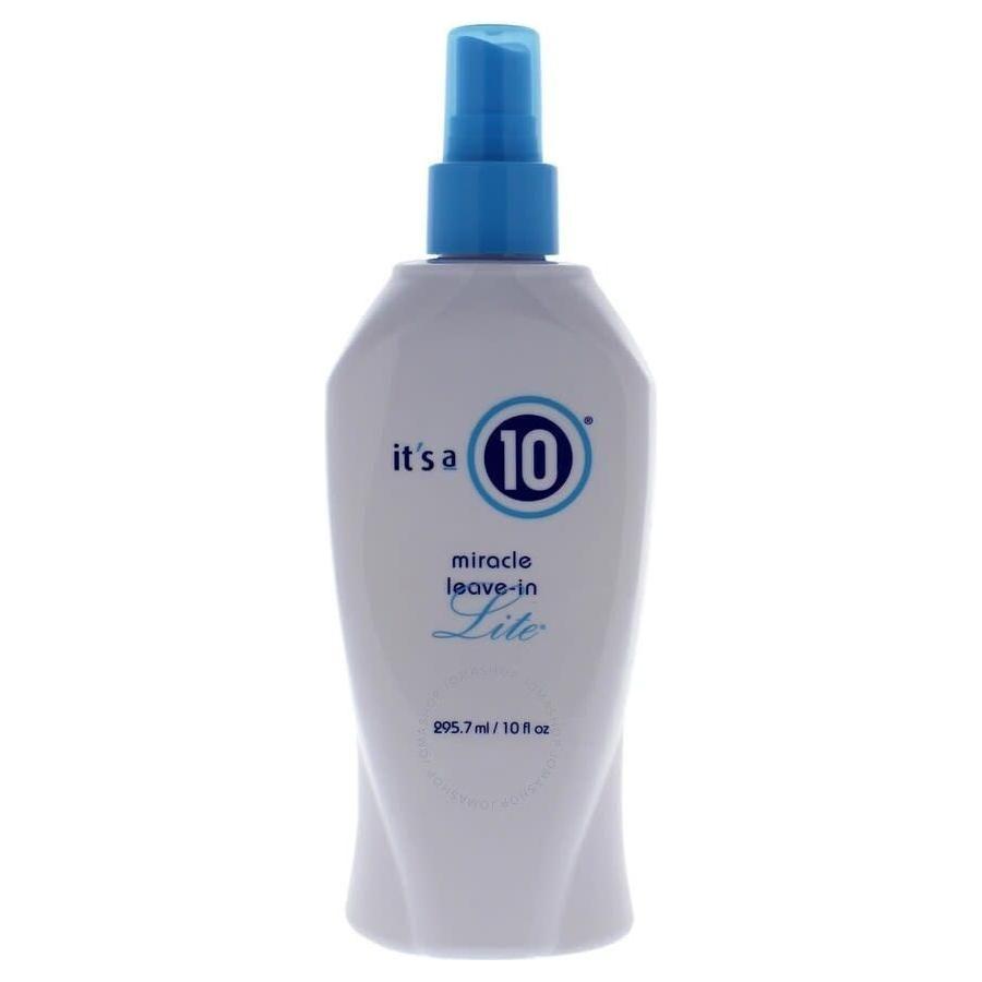 Pasteur Pharmacy 10 oz volumizing miracle leave-in hair treatment bottle with a pump dispenser.