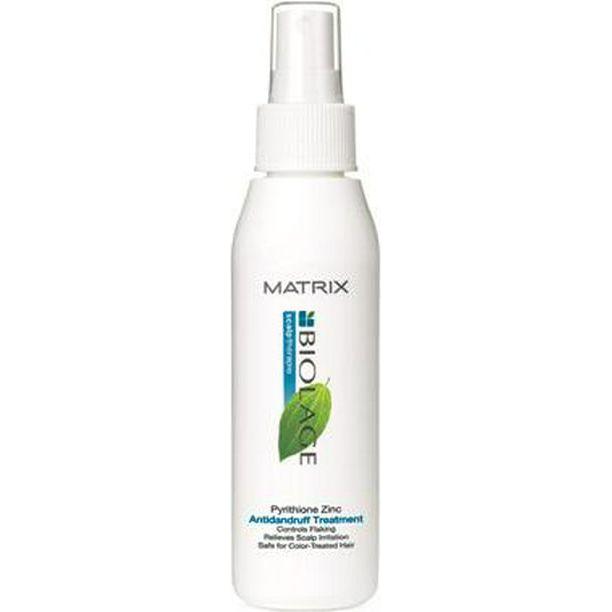Matrix Biolage Anti-Dandruff Hair Treatment in 4.2 fl oz bottle, designed to soothe scalp and reduce dandruff.
