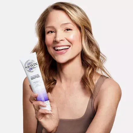Nioxin 3D Intensive Deep Protect Density Mask for women, 5.07 oz, hair treatment to improve hair density and scalp health.