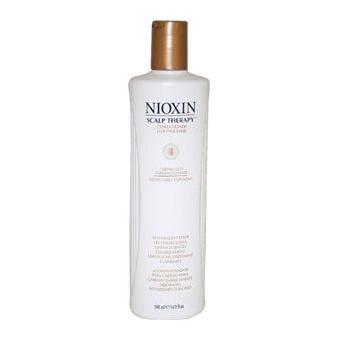 Nioxin 4 Scalp Therapy for fine, chemically enhanced hair in a 16.9 fl oz bottle, natural hair treatment for scalp health.