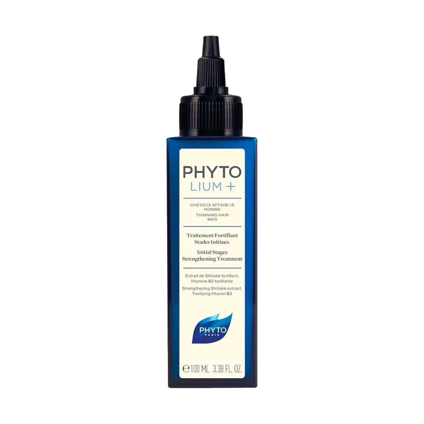Phyto Paris Phytolium+ Hair Treatment in 3.38 fl oz bottle, nourishing hair growth treatment with natural ingredients