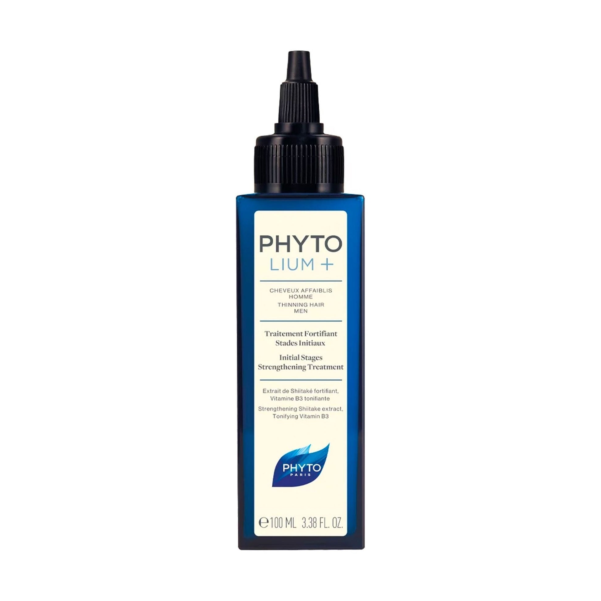 Phyto Paris Phytolium+ Hair Treatment in 3.38 fl oz bottle, nourishing hair growth treatment with natural ingredients