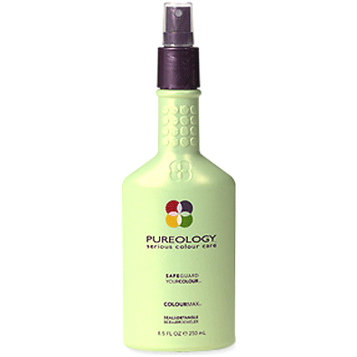 Pureology Colour Max Seal & Detangle hair treatment in 8.5 fl oz bottle, designed to protect and detangle colored hair.
