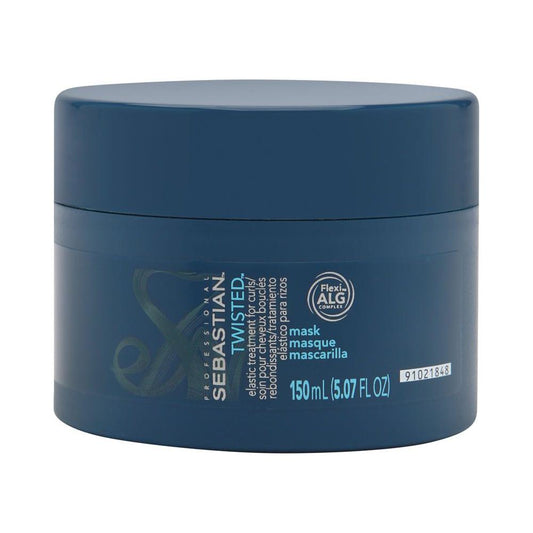 Sebastian Twisted Elastic Treatment Mask for curls, 5.1 oz, hair treatment mask with nourishing formula for defined, elastic curls.