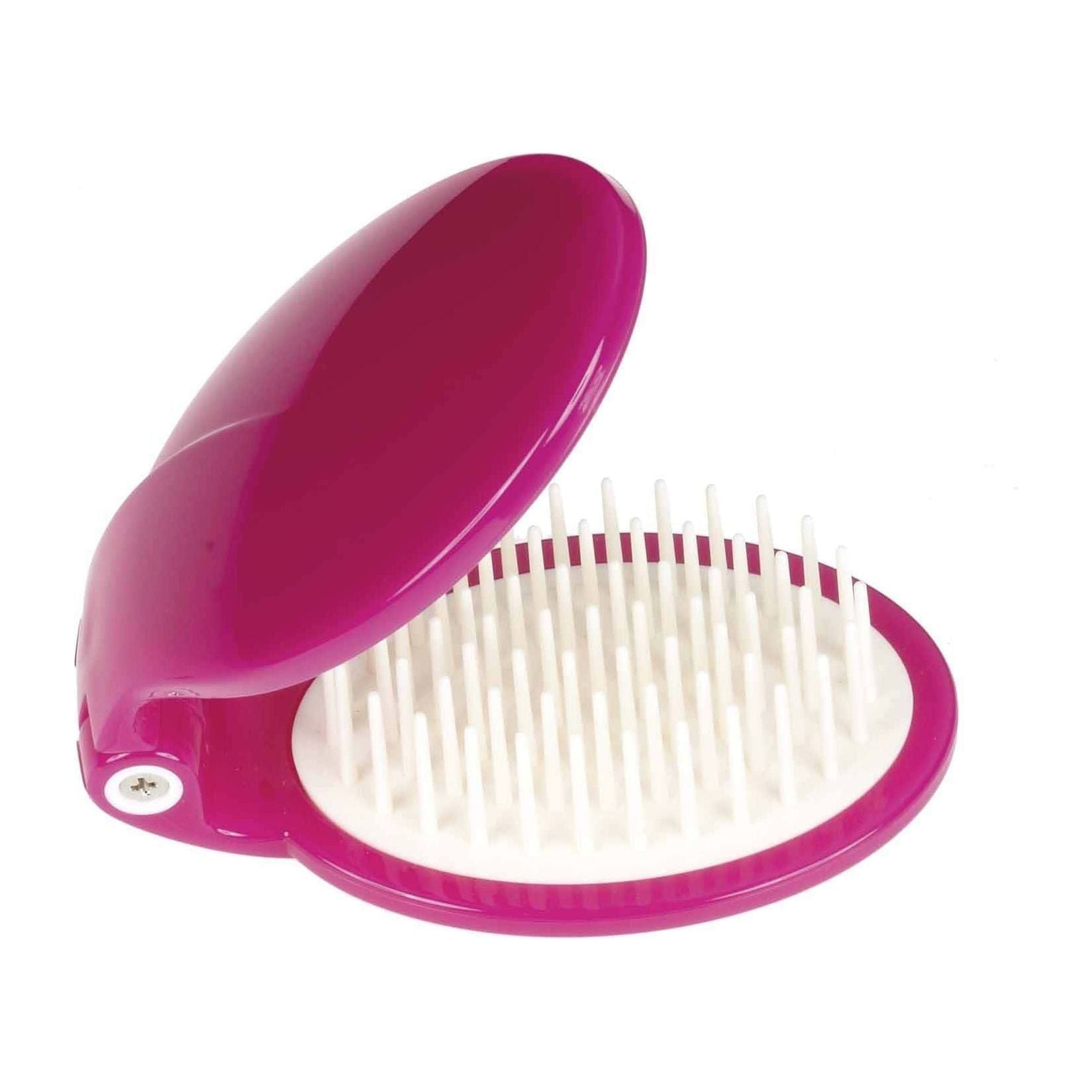 Janeke orange hairbrush with natural bristles, designed for gentle detangling and styling, from Pasteur Pharmacy.