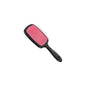 Pink Janeke Ultra Tangler hairbrush with moulded pins, designed for detangling and gentle hair care.