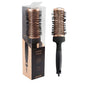 Keller Copper Line 43mm Turmalin Ionic Ceramic Curler hairbrush with copper barrel for styling and heat distribution.
