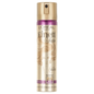 L'Oreal Elnett Extra Strength Precious Oil Hairspray in 75ml bottle, showcasing the spray nozzle and product packaging.
