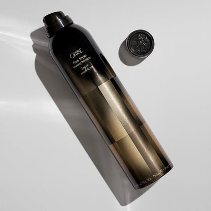 Oribe Free Styler Working Hairspray 300 ml, flexible hold hairspray with natural finish, displayed in a spray bottle.