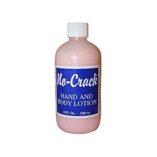 Dumont No-Crack Hand and Body Lotion by Pasteur Pharmacy, 8 oz bottle showing creamy lotion for smooth, moisturized skin