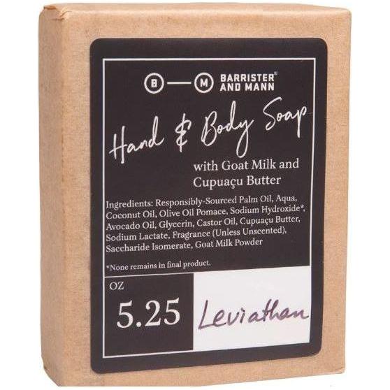 Pasteur Pharmacy Barrister & Mann Hand and Body Soap Collection featuring various scents and elegant packaging.