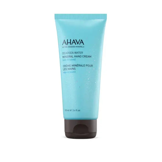 Ahava Dead Sea Water Mineral Hand Cream Sea-Kissed 3.4 oz with nourishing formula in a sleek tube
