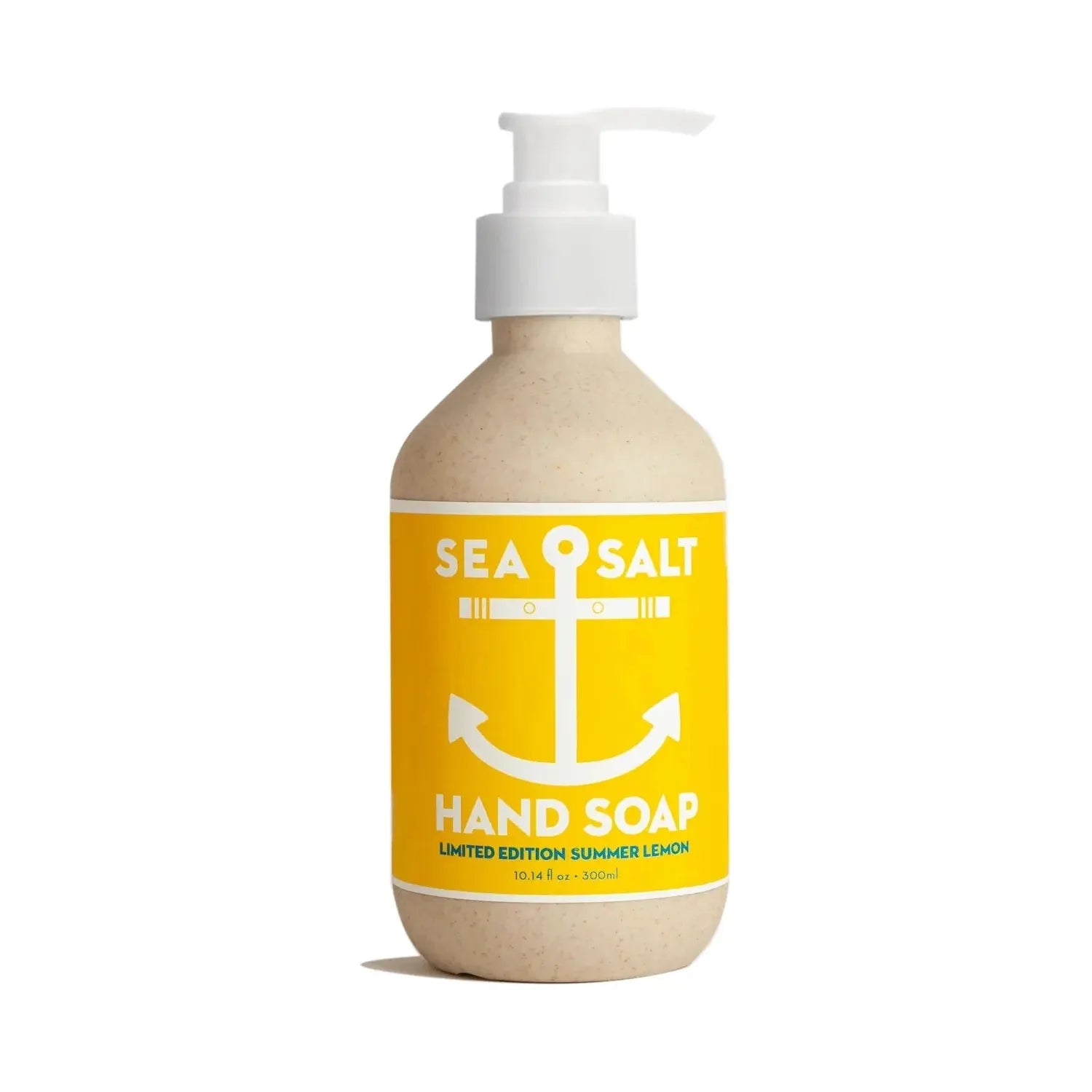 Kalastyle Swedish Dream Sea Salt Hand Soap by Pasteur Pharmacy, 10.14 fl oz bottle with white pump dispenser, textured label.