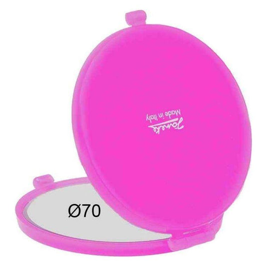 Janeke handbag mirror with compact design and decorative cover, perfect for on-the-go personal grooming.