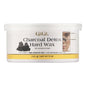 Gigi Charcoal Detox Hard Wax by Pasteur Pharmacy, 5 oz jar for hair removal, featuring a charcoal detox formula.