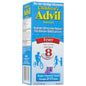 Advil Children's Pain Reliever and Fever Reducer liquid in grape flavor, 4 oz bottle, for children’s health and fever relief.