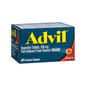 Advil Ibuprofen pain reliever and fever reducer coated tablets, 200 mg, in blister pack, by Pasteur Pharmacy.