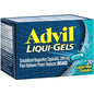 Advil Pain Reliever and Fever Reducer 200mg Liqui-Gels, 20 count, in blister pack, for fast relief of pain and fever.