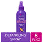 Aussie Total Miracle Detangling Spray with Apricot and Macadamia Oil in an 8 Fl Oz bottle, for healthy, manageable hair.
