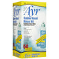 Ayr Saline Nasal Rinse Kit with 1 bottle and 50 refills, health and beauty product by Pasteur Pharmacy, for nasal cleansing.