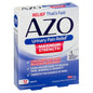 AZO Standard Maximum Strength urinary pain relief tablets in blister pack, designed for urinary health and soothing discomfort.
