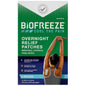 Biofreeze pain relieving patch overnight, 4 count, for targeted pain relief, from Pasteur Pharmacy in health and beauty.
