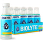 Biolyte Lq Citrus electrolyte drink in 12x16 oz bottles, health and beauty product by Pasteur Pharmacy with citrus flavor.