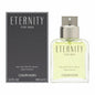 Calvin Klein Eternity Eau De Toilette spray for men, 3.3 oz bottle, elegant packaging with clear label, health and beauty product.