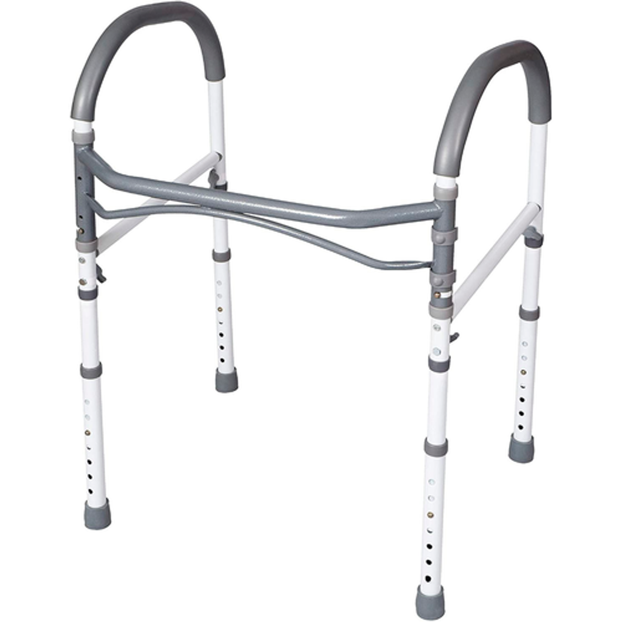 Carex Bathroom Safety Rail by Pasteur Pharmacy, a sturdy white grab bar for bathroom safety and support.