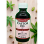 De La Cruz pure castor oil for hair and skin, 2 fl oz bottle, natural health and beauty product from Pasteur Pharmacy