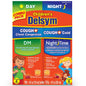 Delsym Children's Cough Day & Night Liquid in 4 oz bottles, part of Pasteur Pharmacy health and beauty product pack.
