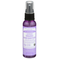 Organic lavender hand sanitizing spray by Dr. Bronner's in a 2 fl oz bottle, with a lavender-scented label and spray nozzle.