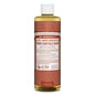 Dr. Bronner's Hemp Eucalyptus Castile Liquid Soap in 16 oz bottle, natural health and beauty product with eco-friendly packaging
