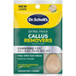 Dr. Scholl's Callus Removers Extra Thick pads for foot care, shown in a health and beauty product image.