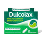 Dulcolax Laxative Suppositories 28 count in packaging, designed for relief from occasional constipation, by Pasteur Pharmacy.