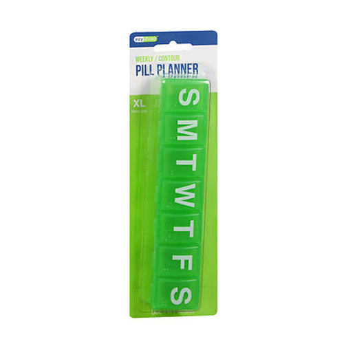 Large Ezy Dose Contour Pill Box from Pasteur Pharmacy, with multiple compartments for organizing daily pills and medications.