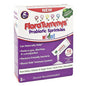 FloraTummys Kids Probiotic Sprinkle 10-count, health supplement for children, featuring colorful packaging and probiotic capsules.