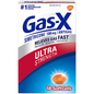 Gas-X Ultra Strength Relief Softgels in blister pack for digestive comfort and gas relief from Pasteur Pharmacy.