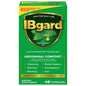 IBgard gut health supplement capsules with peppermint oil for abdominal comfort, shown in blister packs.