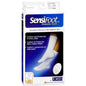 White Jobst Sensifoot 8-15 diabetic crew socks, extra-large size, designed for health and comfort, suitable for diabetic foot care.