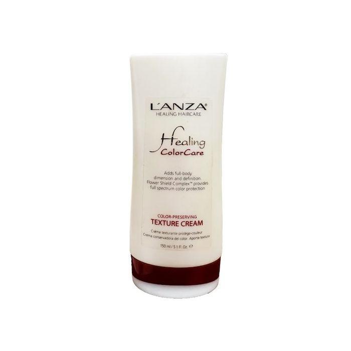 L'anza Color Preserving Texture Cream in 150ml jar, a hair styling product for color-treated hair, from Pasteur Pharmacy.